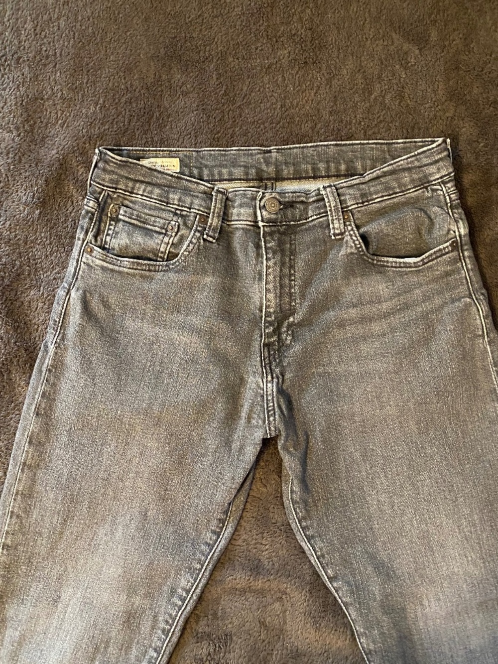 Levi’s 512 Black/Grey Jeans - 32W 30L